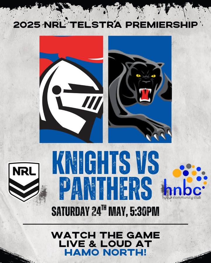 Featured image for “Live NRL Action: Knights vs Panthers at Hamilton North Bowls”