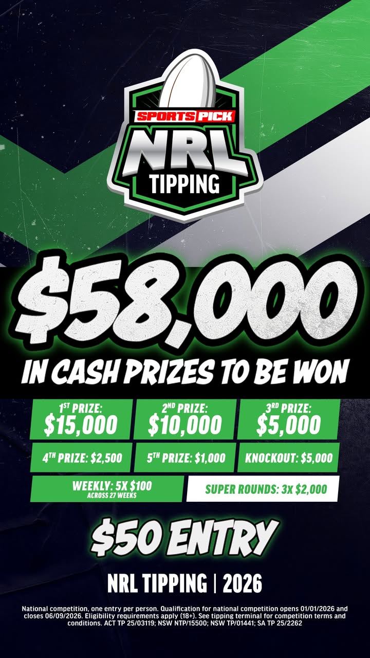 Featured image for “Join the 2026 NRL Tipping Competition at Hamilton North Bowls”